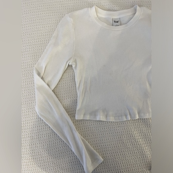 Aritzia TNA Ribbed Long Sleeve - Picture 2 of 6